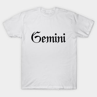 Gemini zodiac sign T-Shirt